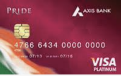 Axis Bank PRIDE PLATINUM Credit Card