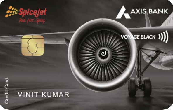 SpiceJet Axis Bank Voyage Black Credit Card - Our Money Guide