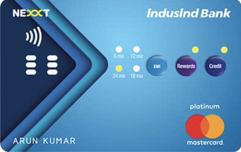IndusInd Nexxt Credit Card